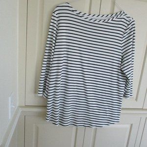 Nautical Stripe Top size XL